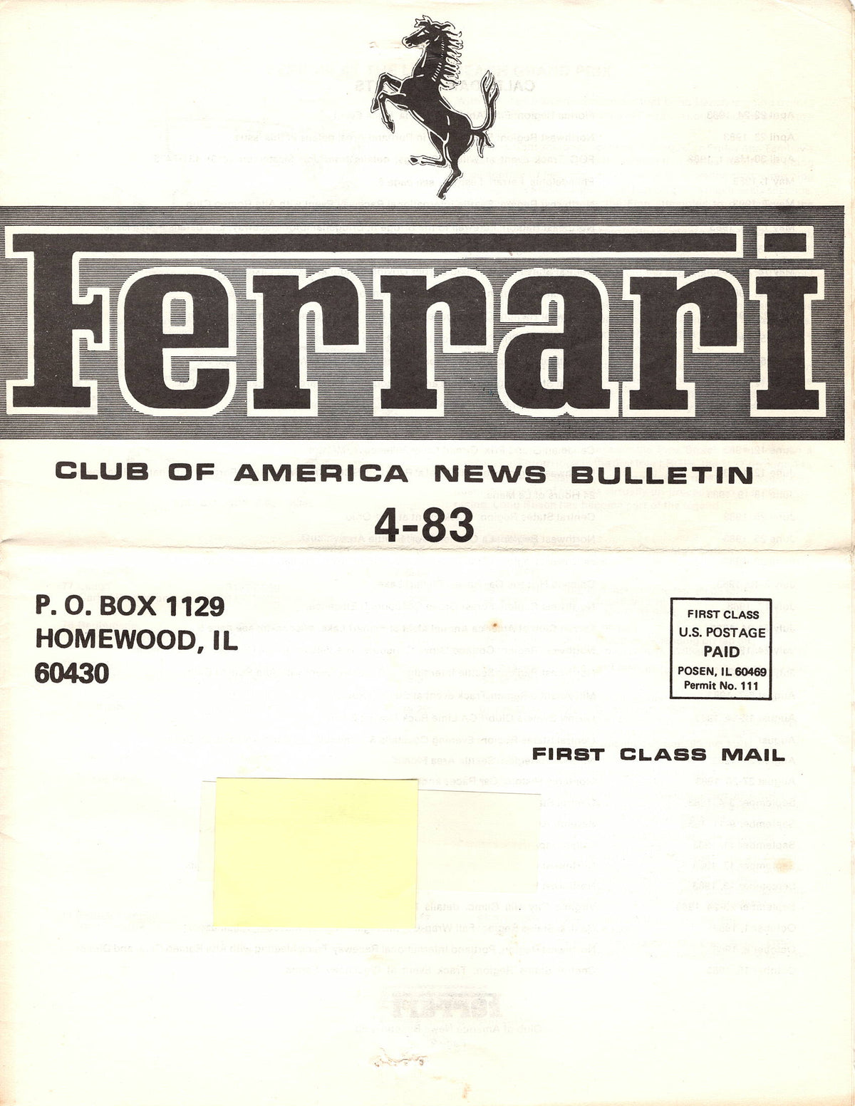 FCA News Bulletin 1983 - 4