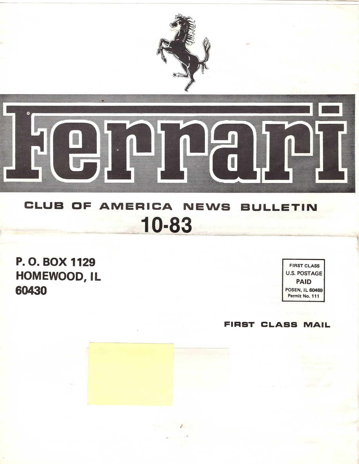 FCA News Bulletin 1983 - 10