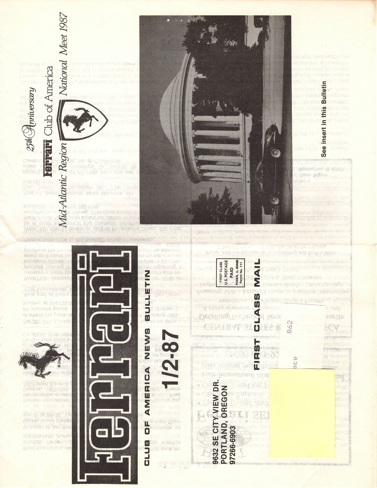 FCA News Bulletin 1987 - 2