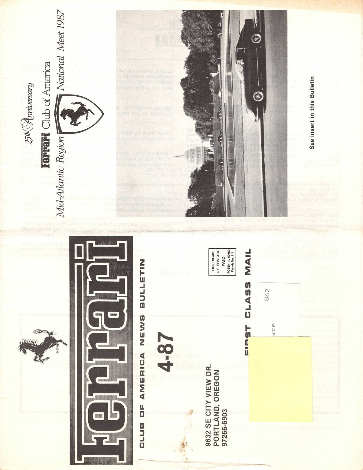 FCA News Bulletin 1987 - 4