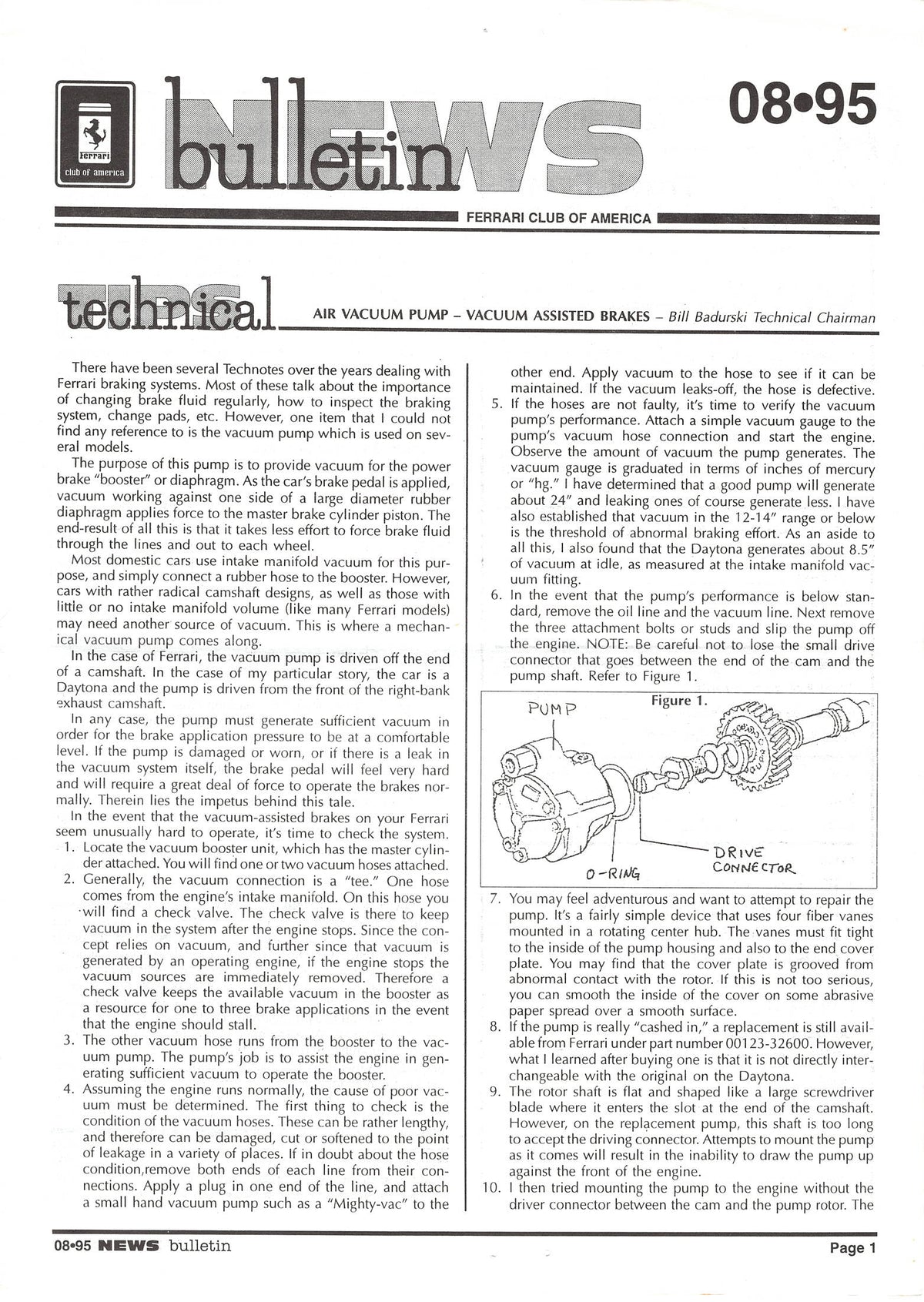 FCA News Bulletin 1995 - 8