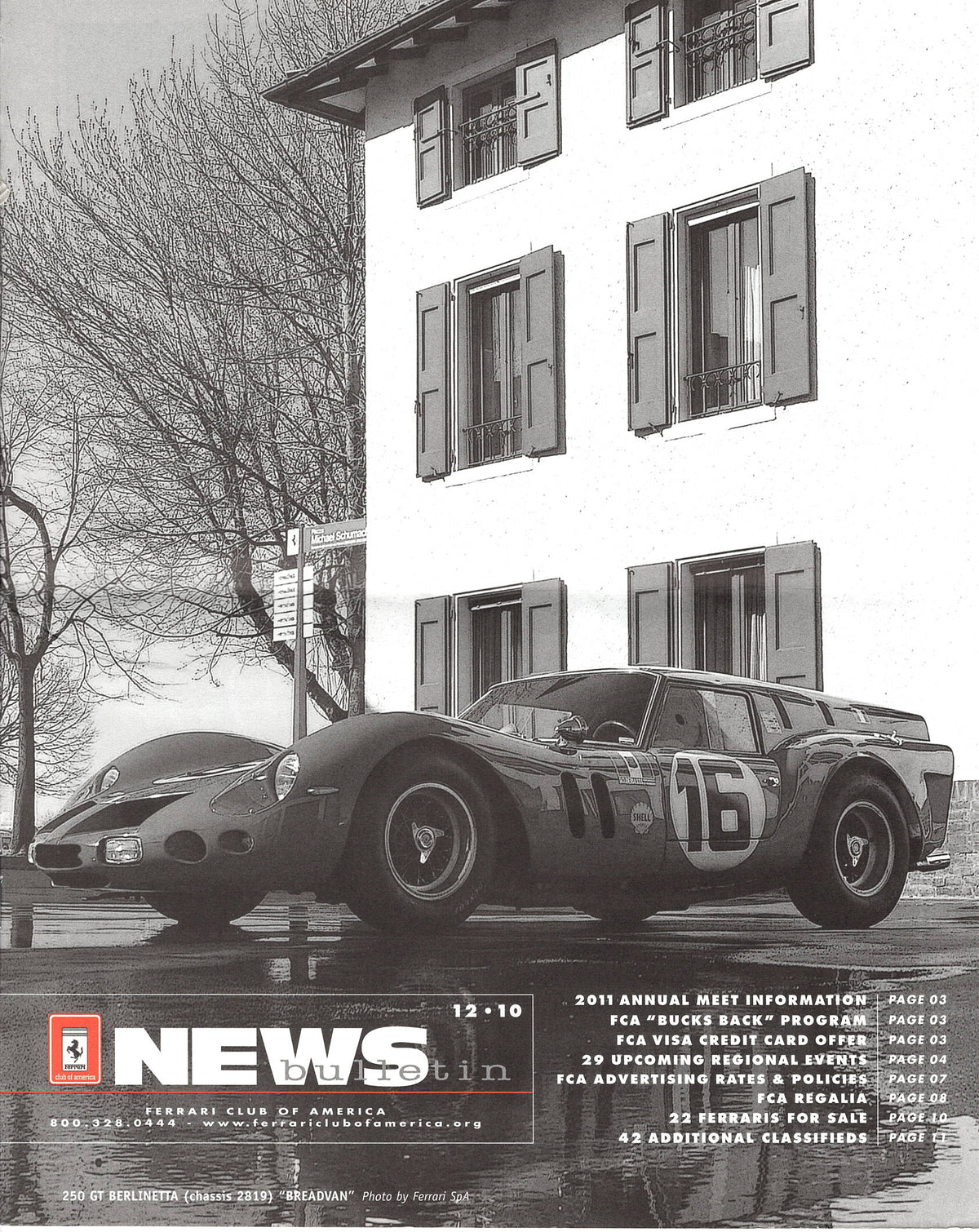 FCA News Bulletin 2010 - 12