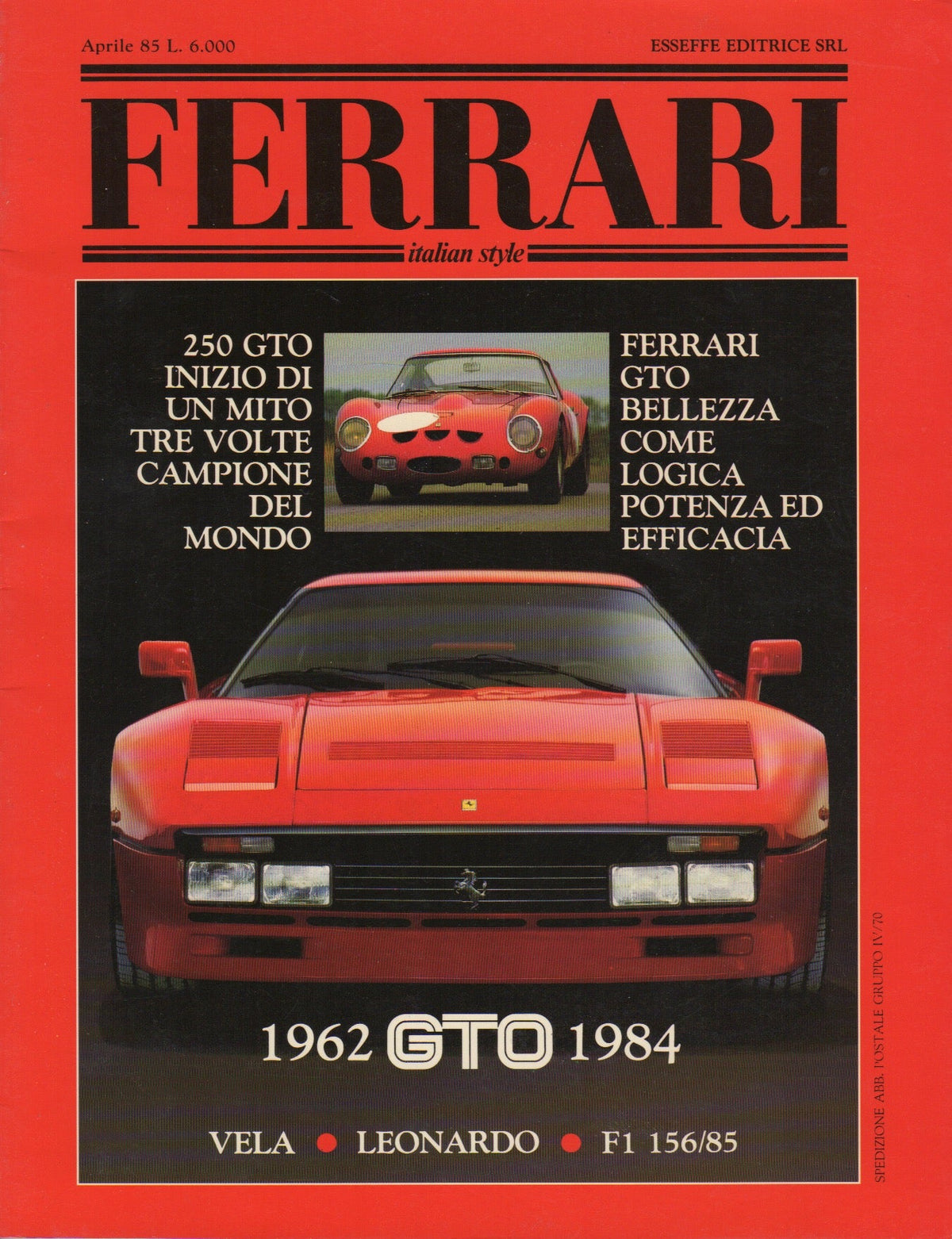 Ferrari Italian Style Anno 1 N.1