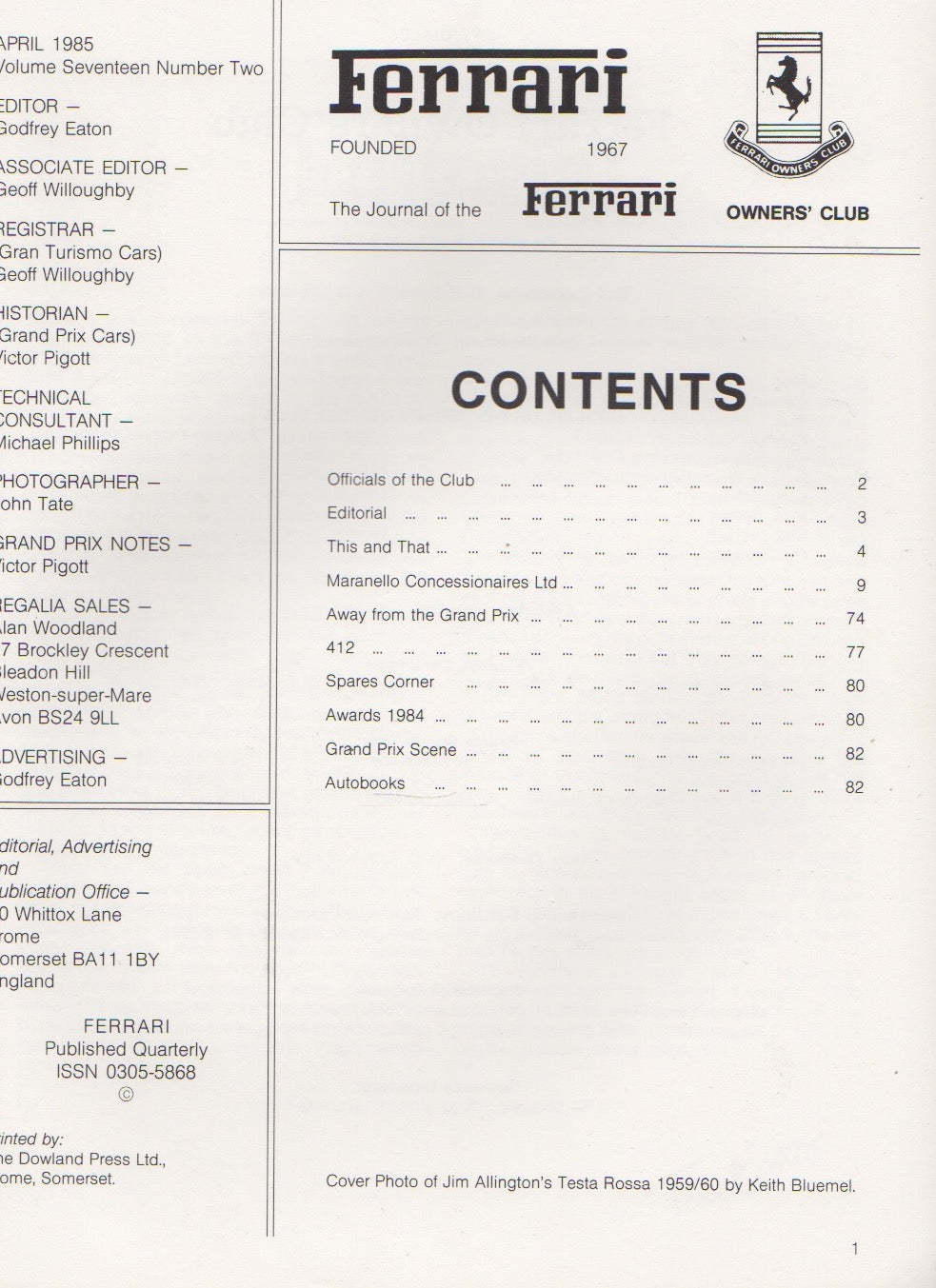 Ferrari UK FOC Journal 066