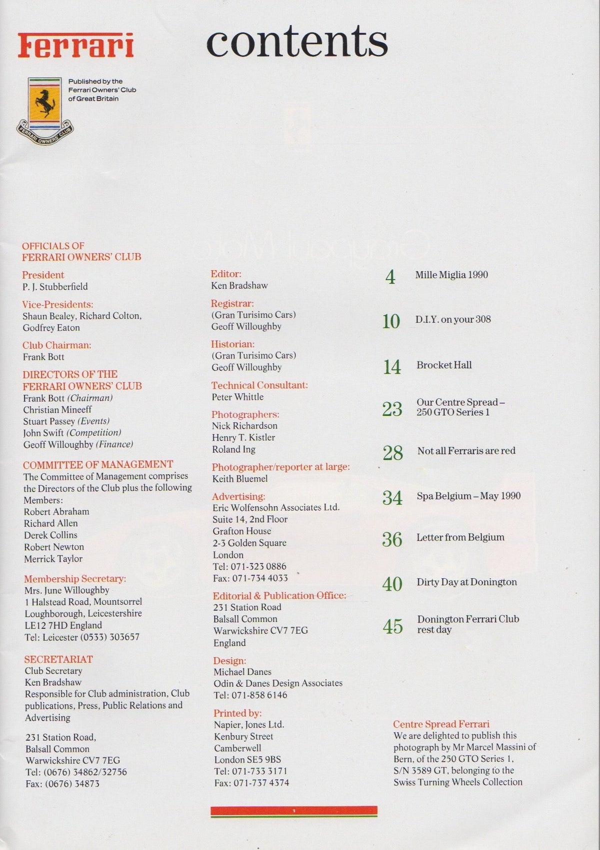 Ferrari UK FOC Journal 087