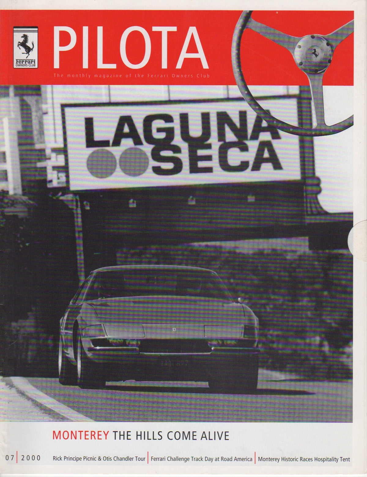 Pilota, Magazine of the Ferrari Owners Club (USA) 2000-07