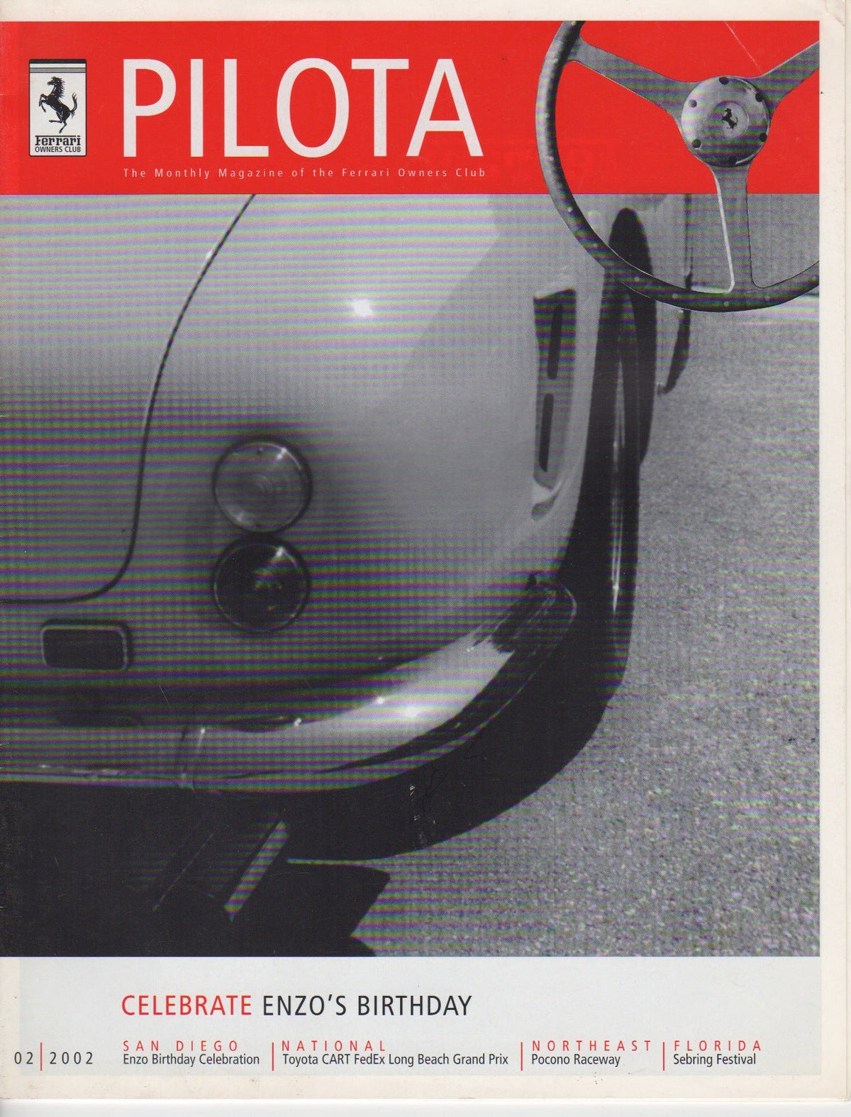 Pilota, Magazine of the Ferrari Owners Club (USA) 2002-02