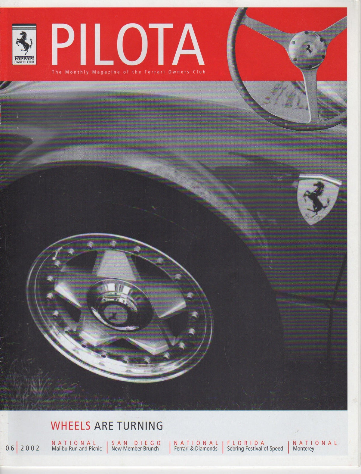 Pilota, Magazine of the Ferrari Owners Club (USA) 2002-06
