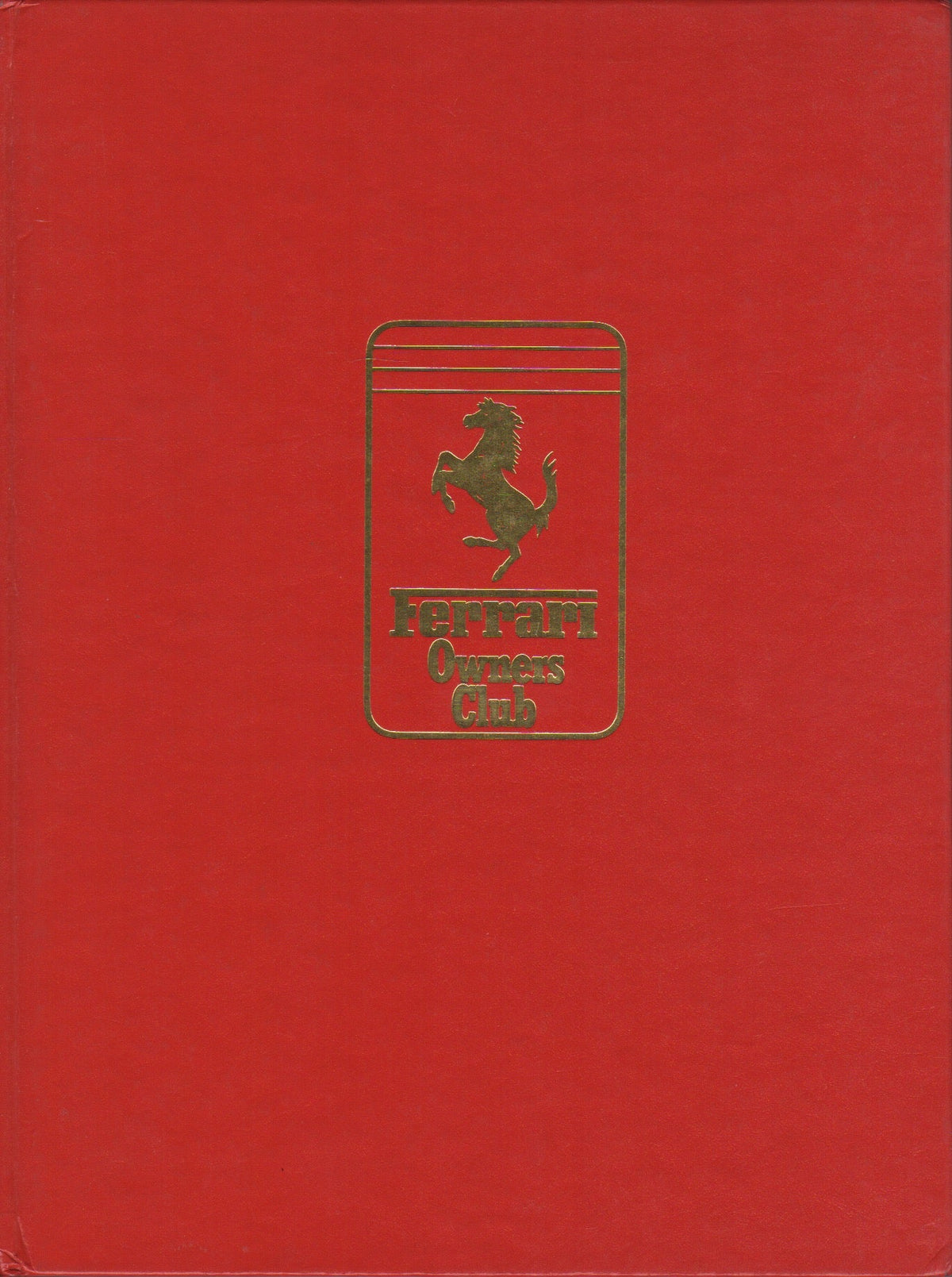 Ferrari Owners Club Membership Directory, 1990