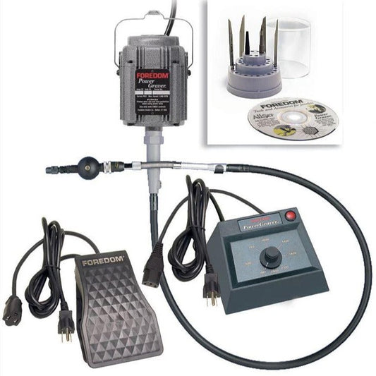 PowerGraver Kit by Foredom, includes GRS Gravers, K.2293