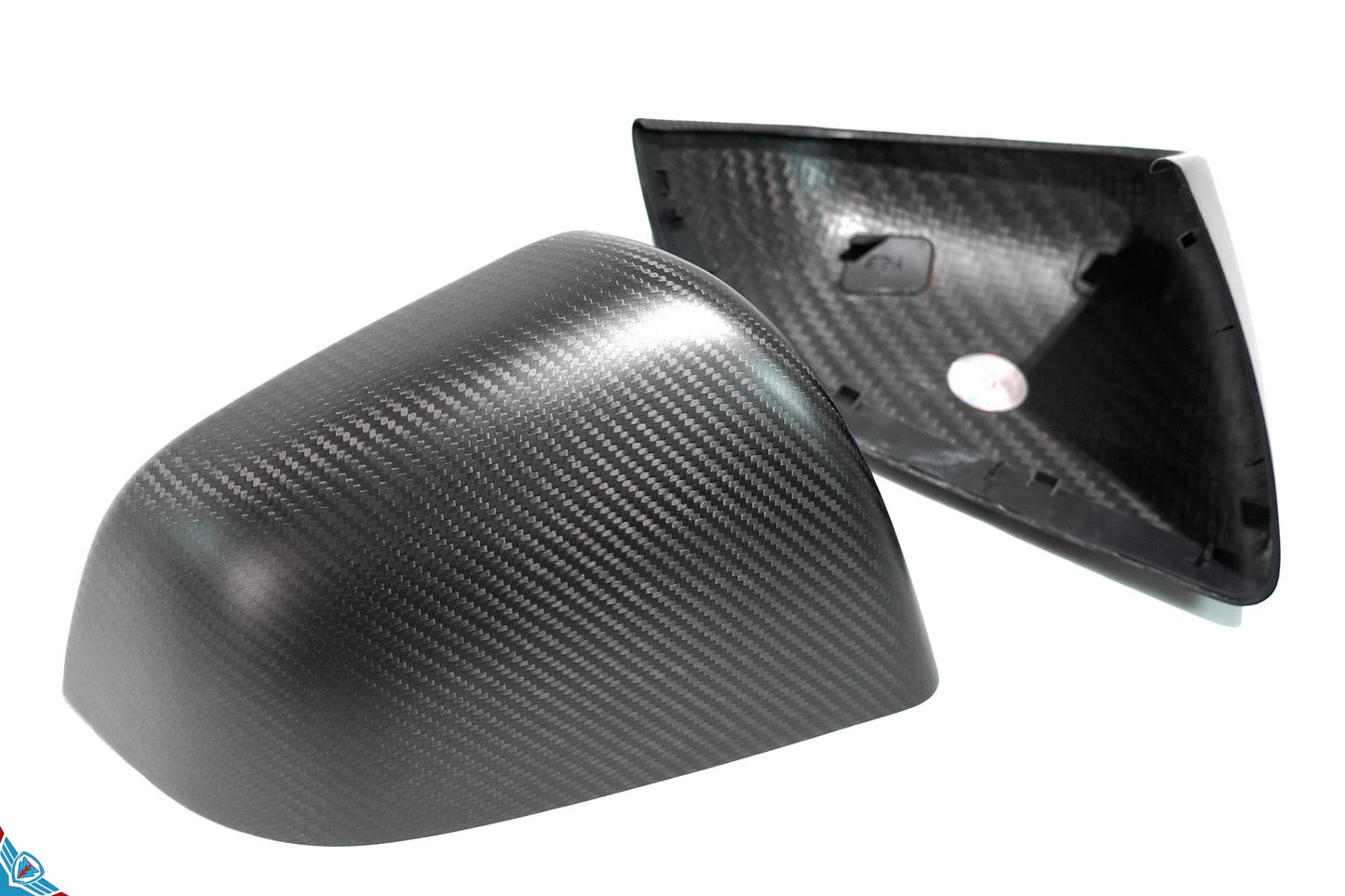 2020-2024 Tesla Model Y (1st-Gen) OEM Style Dry Carbon Fiber Mirror Covers | FYBR Aerodynamics — photo 9 of 9