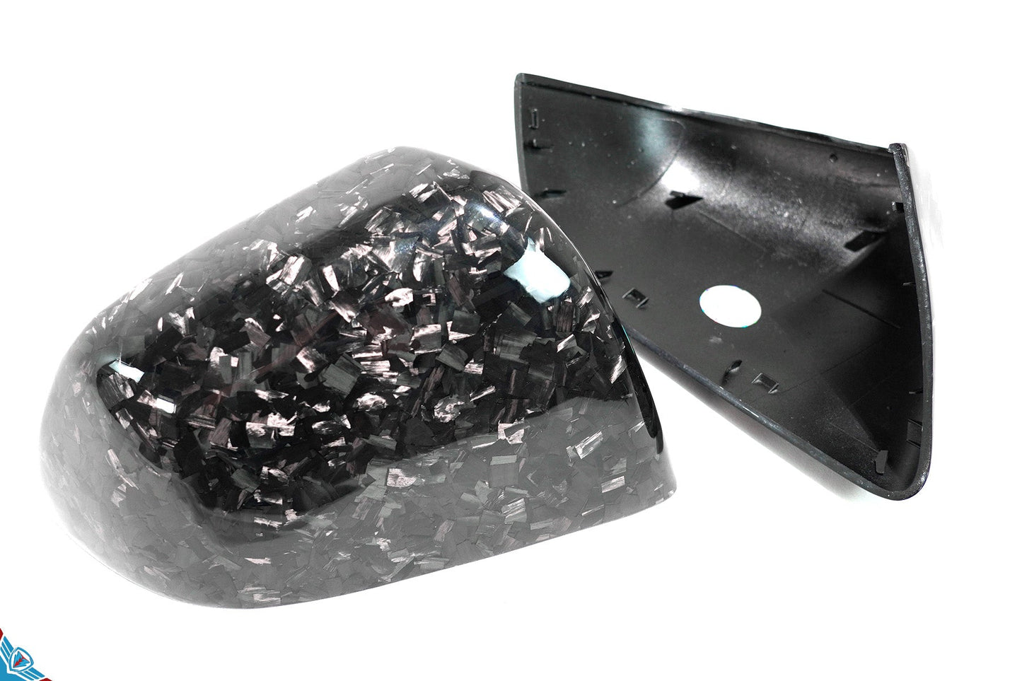 2020-2024 Tesla Model Y (1st-Gen) OEM Replacement Style Carbon Fiber Mirror Covers | FYBR Aerodynamics