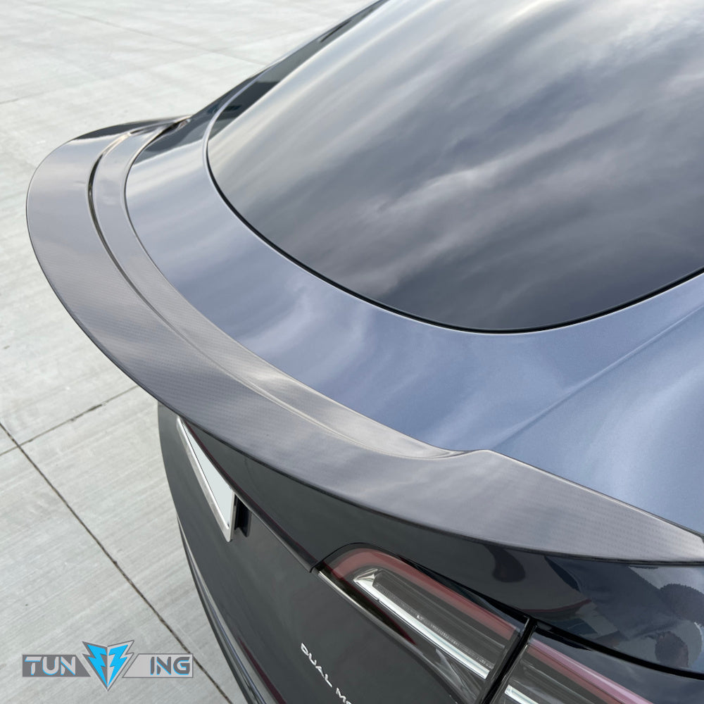 2020-2024 Tesla Model Y (1st-Gen) AGX Style Dry Carbon Fiber Trunk Spoiler | FYBR Aerodynamics — photo 9 of 9