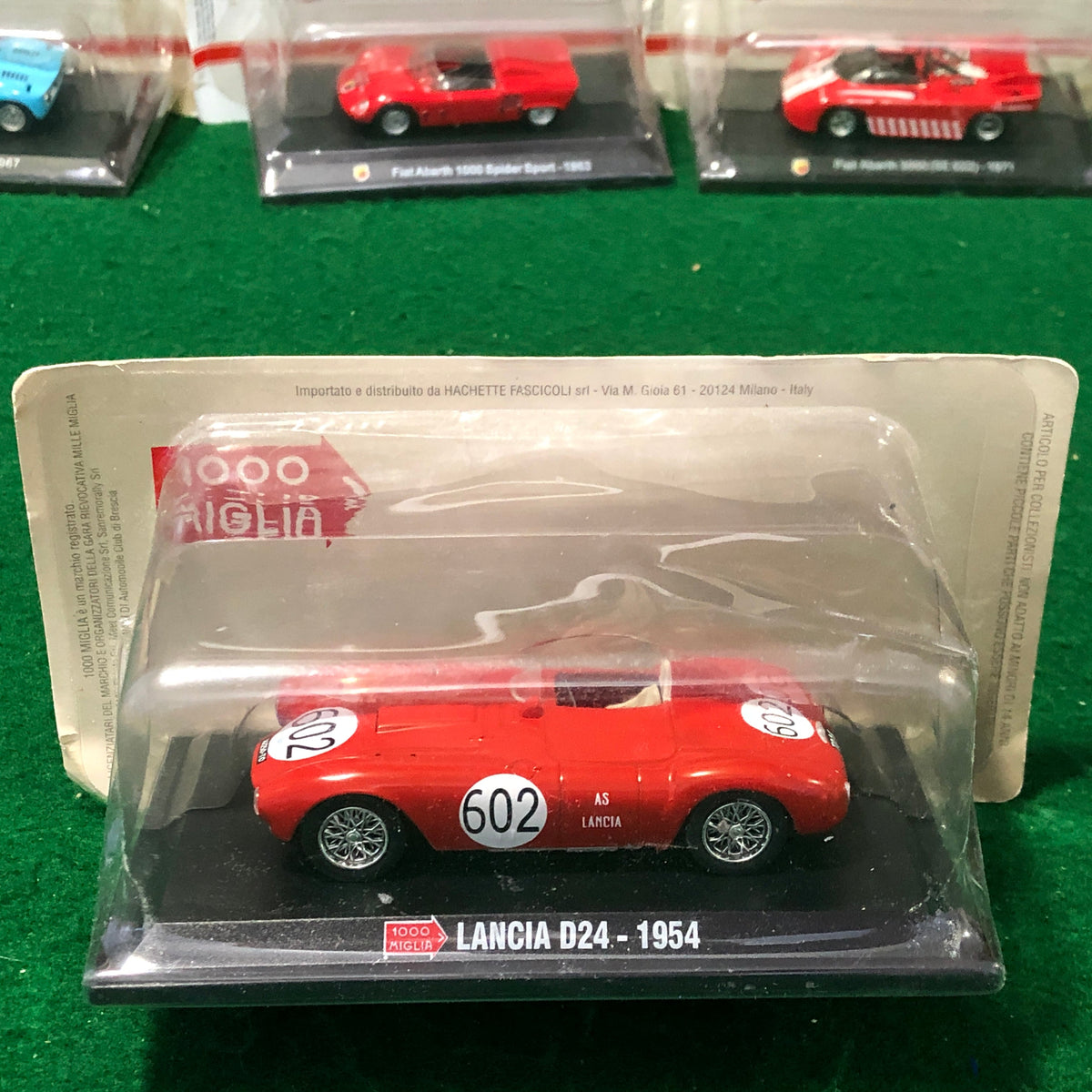 Lancia D24 1954 1000 Miglia N 602 by Hechette 1:43 (1000M)