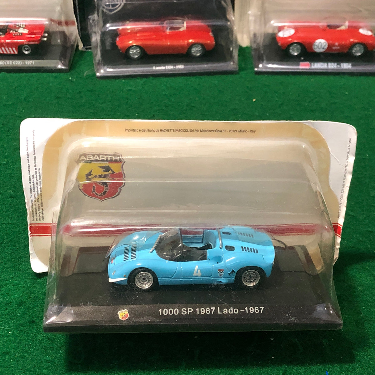 Abarth 1000 SP Lado 1967 Hechette 1:43 (Abarth)
