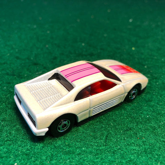 Ferrari 348 TB White by Hotwheels 1:64 (SHO)(5666)(No box)