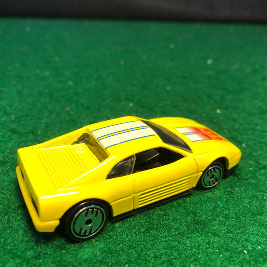 Ferrari 348 TB Yellow by Hotwheels 1:64 (UH)(5666)(No box)