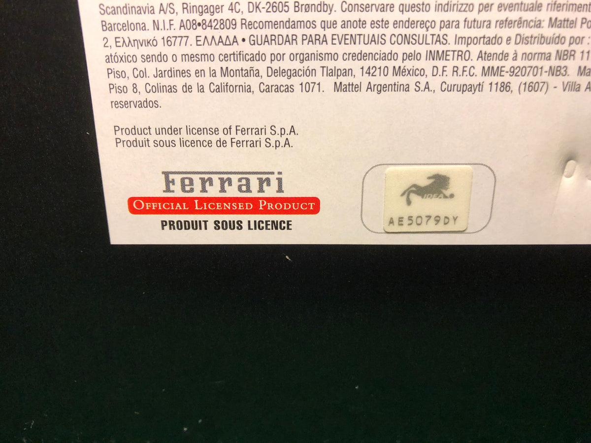 Ferrari 612 Scaglietti Red by HotWheels 1:18 (B6047)