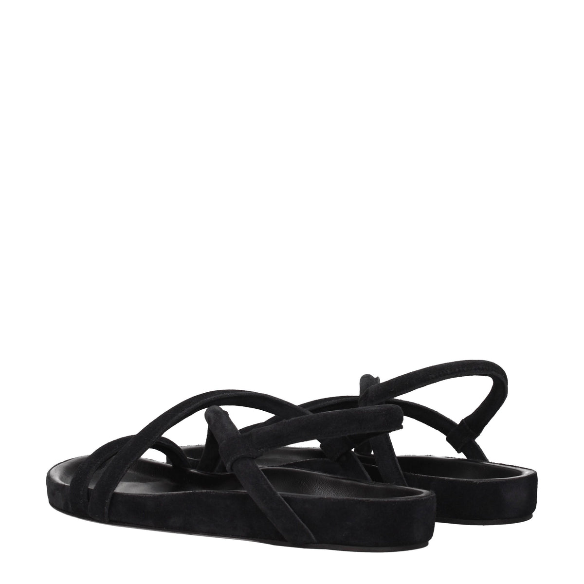 Isabel Marant Sandali Uomo Camoscio Nero