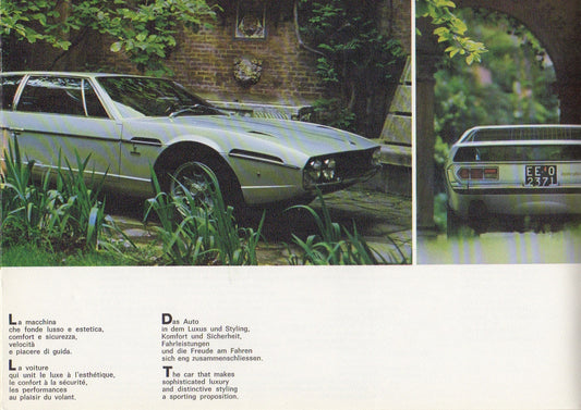 Lamborghini Espada Brochure (3/73)