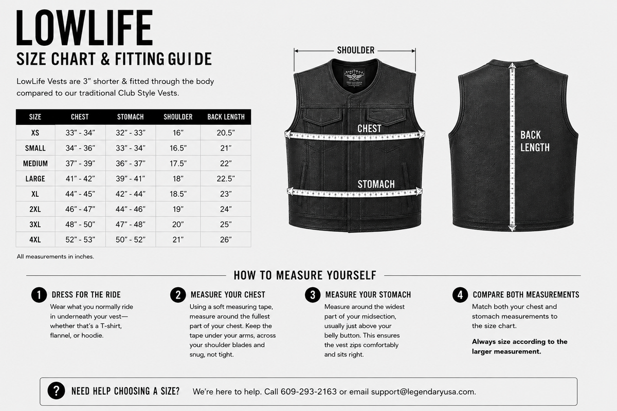 Legendary LowLife NCP Canvas & Leather Vest — Tobacco