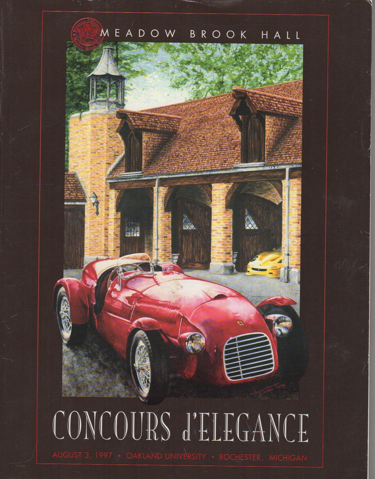 Meadow Brook Hall Concours d'Elegance 1997 Program