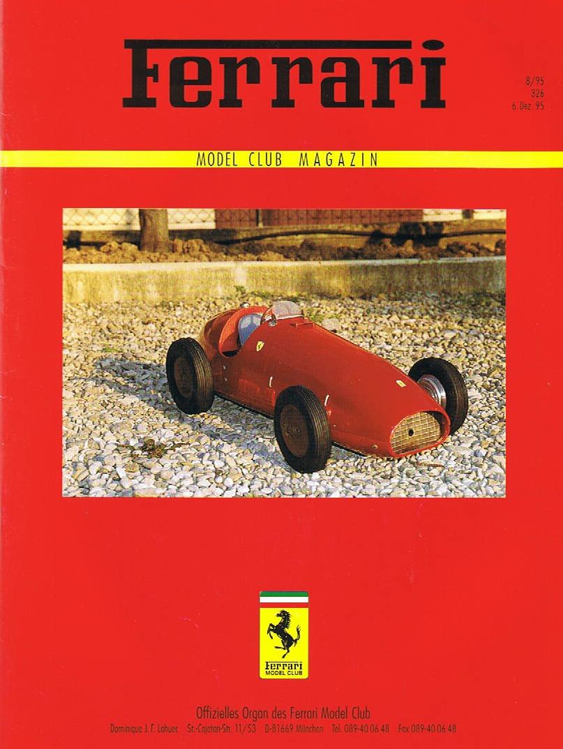 Ferrari Model Club Magazin N.326