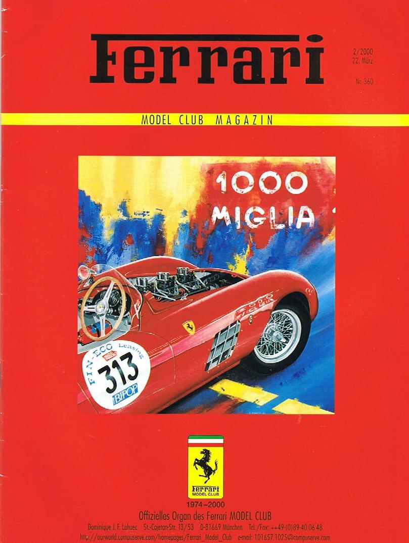 Ferrari Model Club Magazin N.360