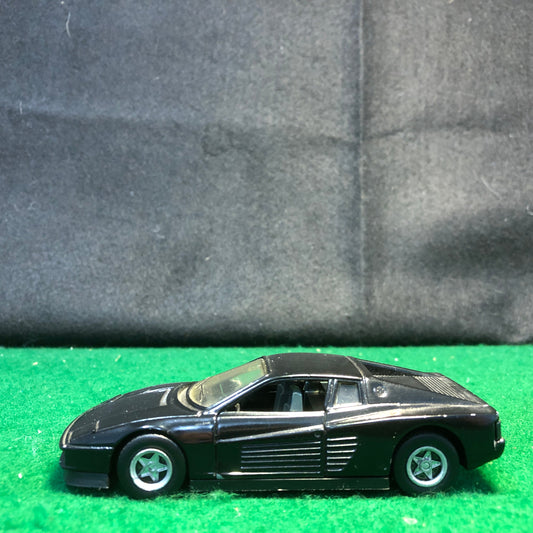 Ferrari Testarossa Black Motorized by MC Toy 1:39 (No box)
