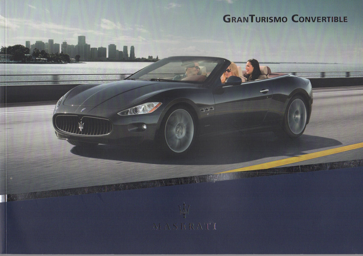Maserati GranTurismo Convrtible Deluxe Brochure