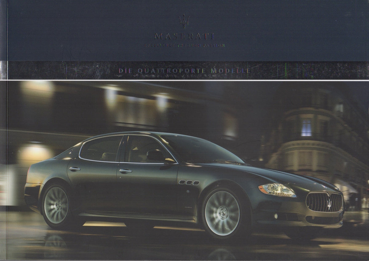 Maserati Quattroporte Deluxe Brochure