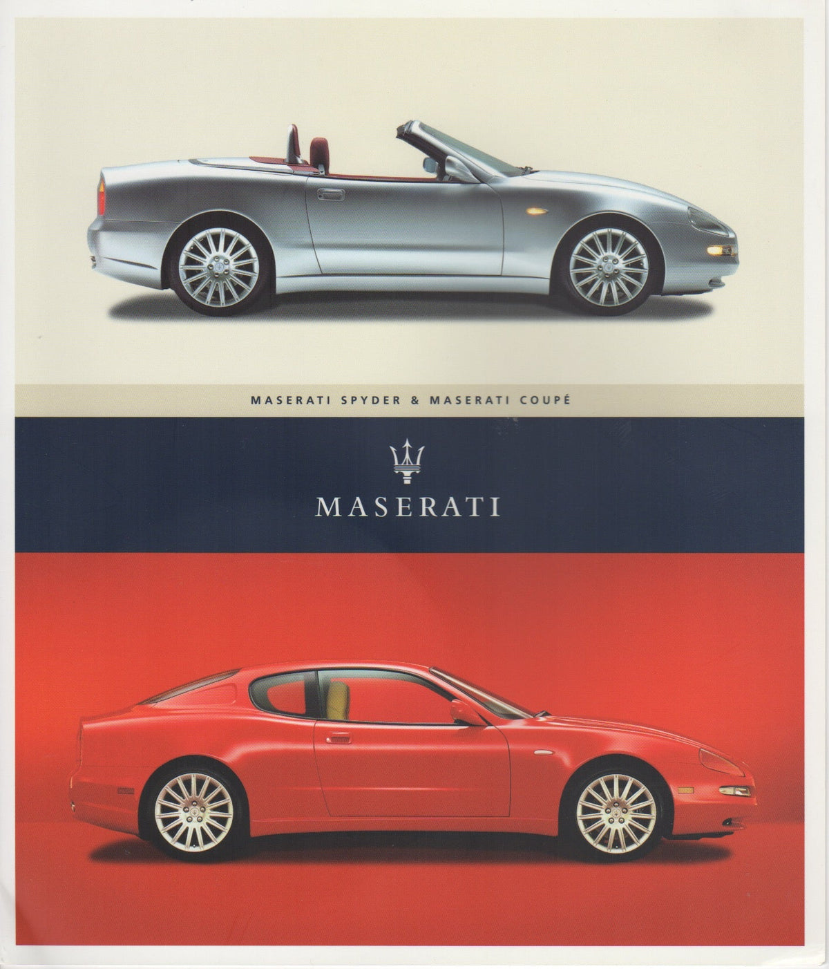 Maserati Spyder & Maserati Coupe Press/Media CD Brochure (M02/02)