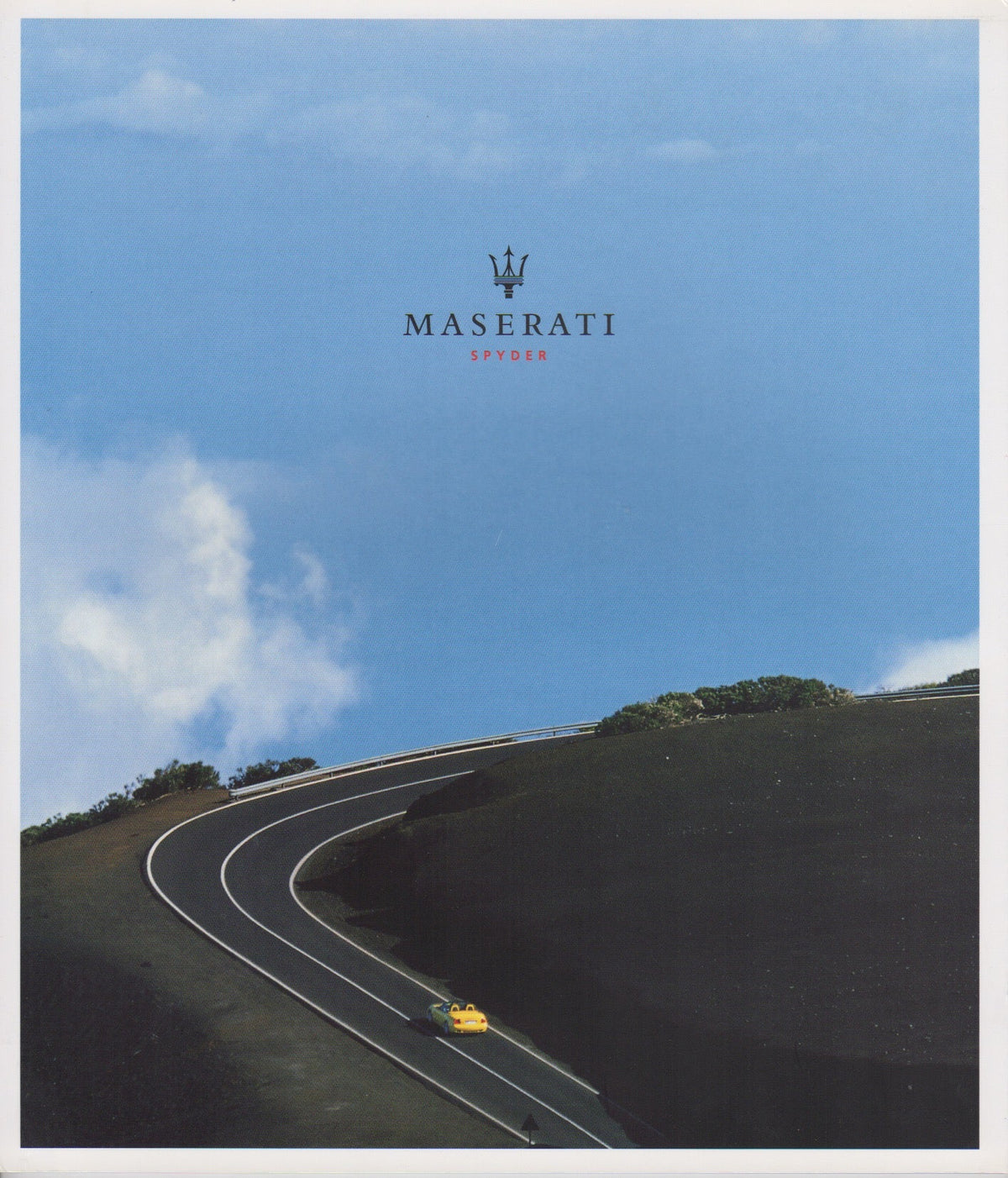 Maserati Spyder Deluxe Brochure