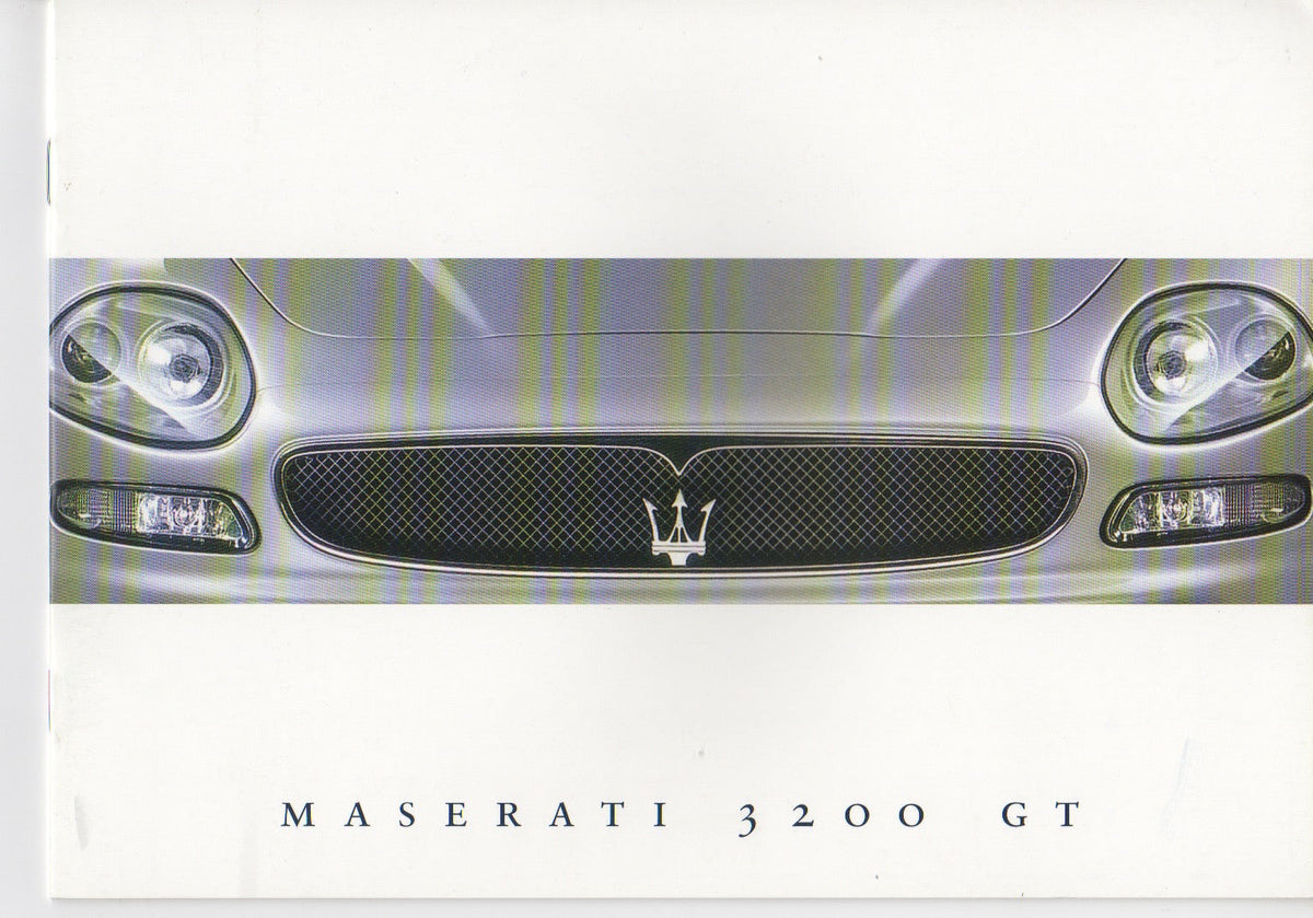 Maserati 3200 GT Brochure