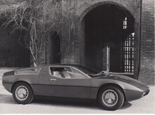 Maserati Press Kit 1972 - Maserati Bora