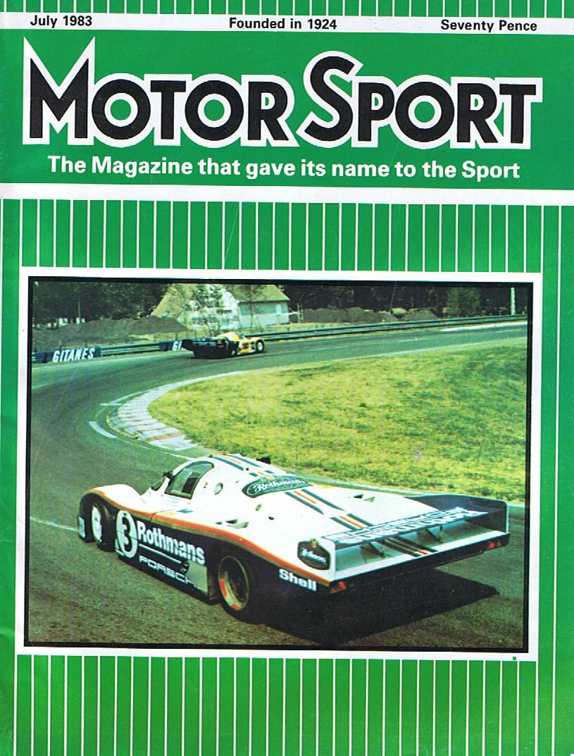 Motor Sport Magazine 1983/07