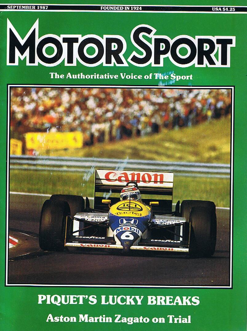 Motor Sport Magazine 1987/09