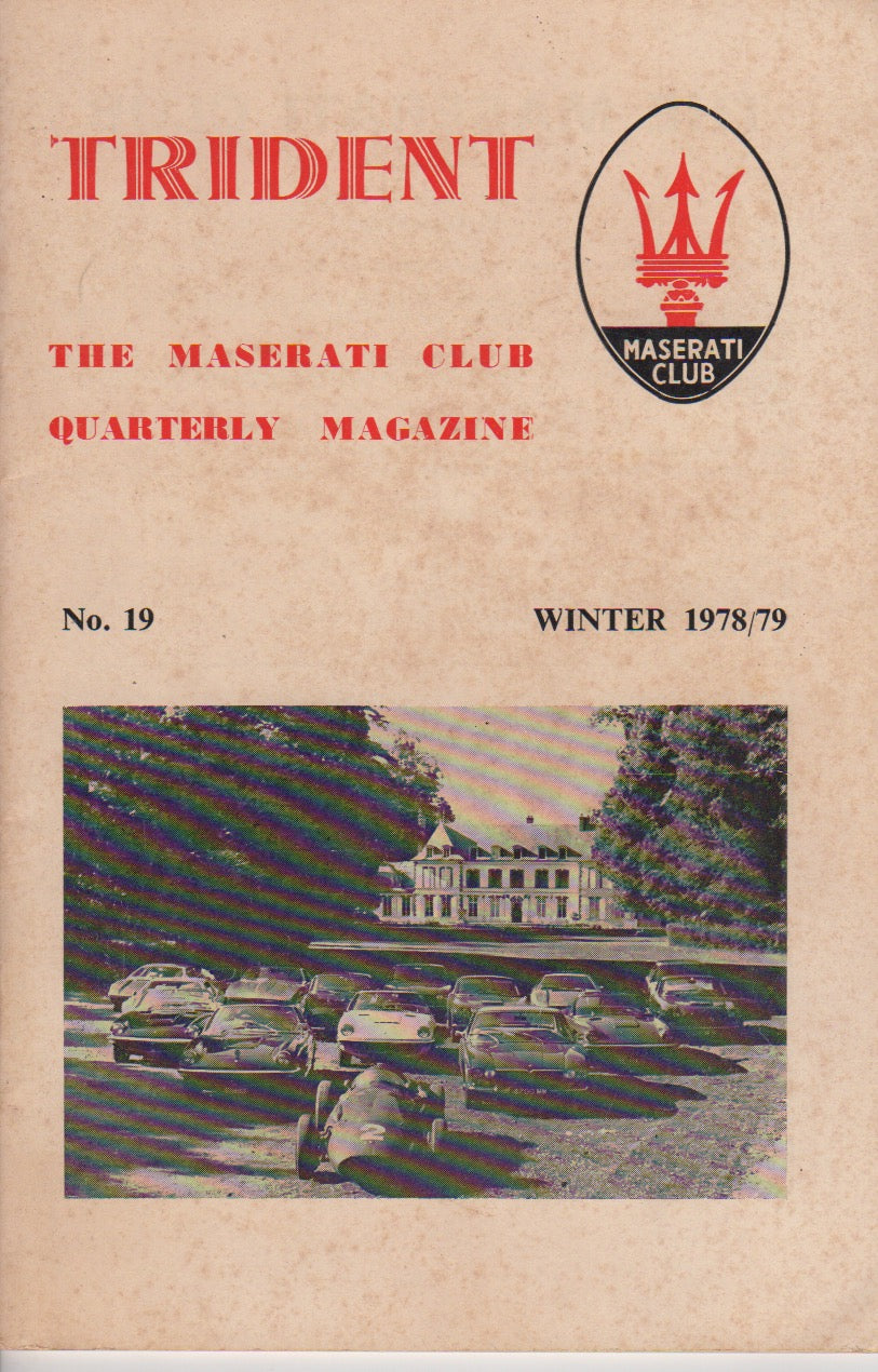Trident - The Maserati Club UK Magazine No. 19