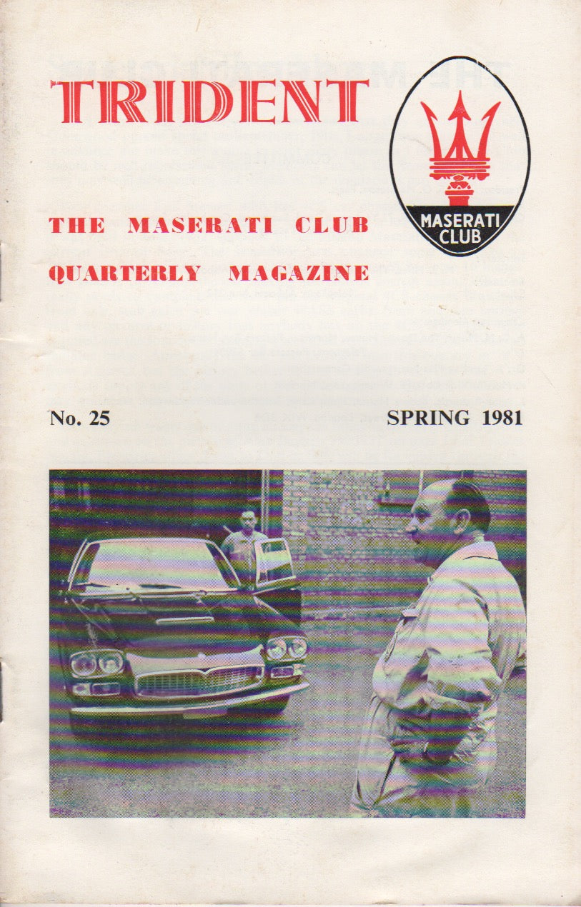 Trident - The Maserati Club UK Magazine No. 25