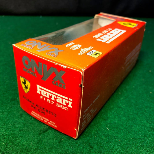 Ferrari F1 87-88C N 27 Michele Alboreto by Onyx 1:43 (005)