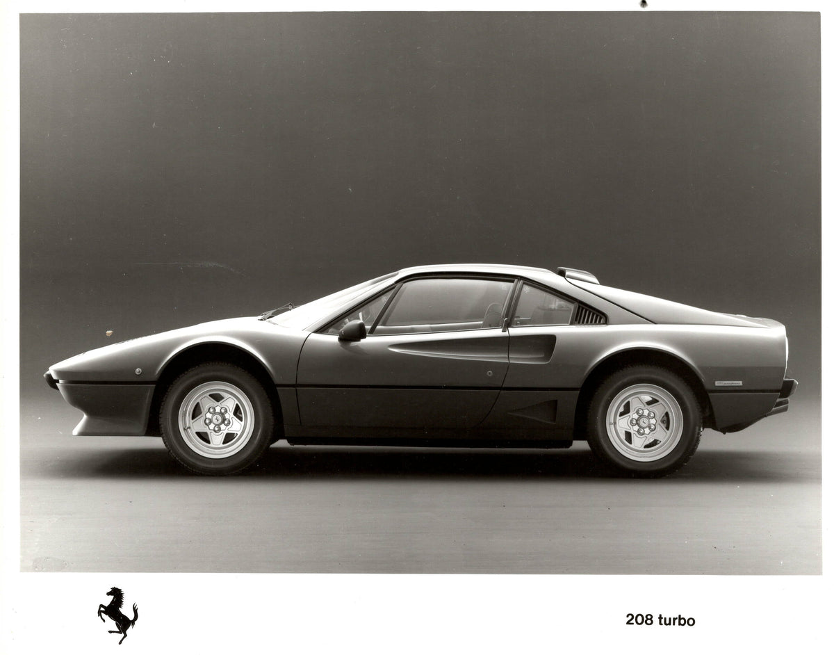 Ferrari 208 GTB Turbo Press Photo