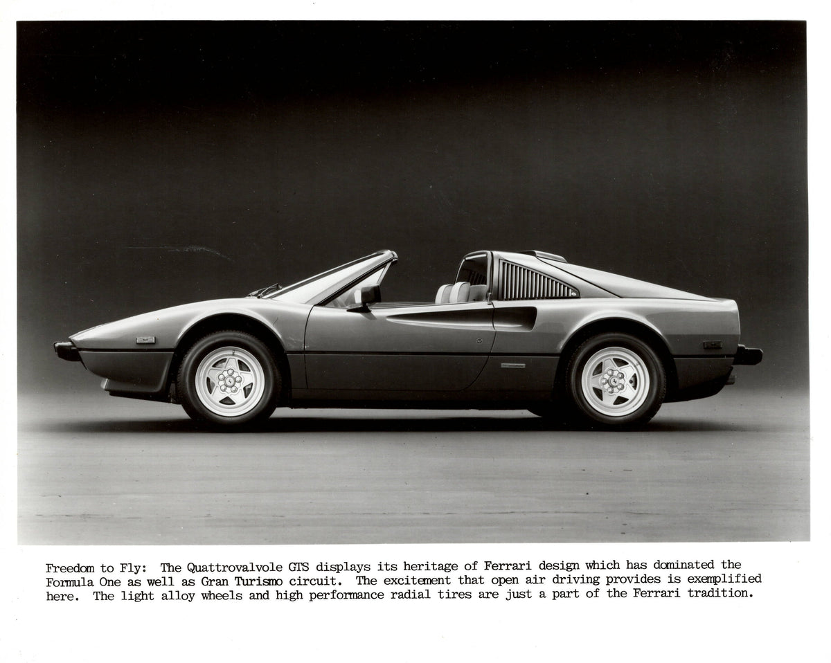 Ferrari 308 GTS Quattrovalvole Press Photo