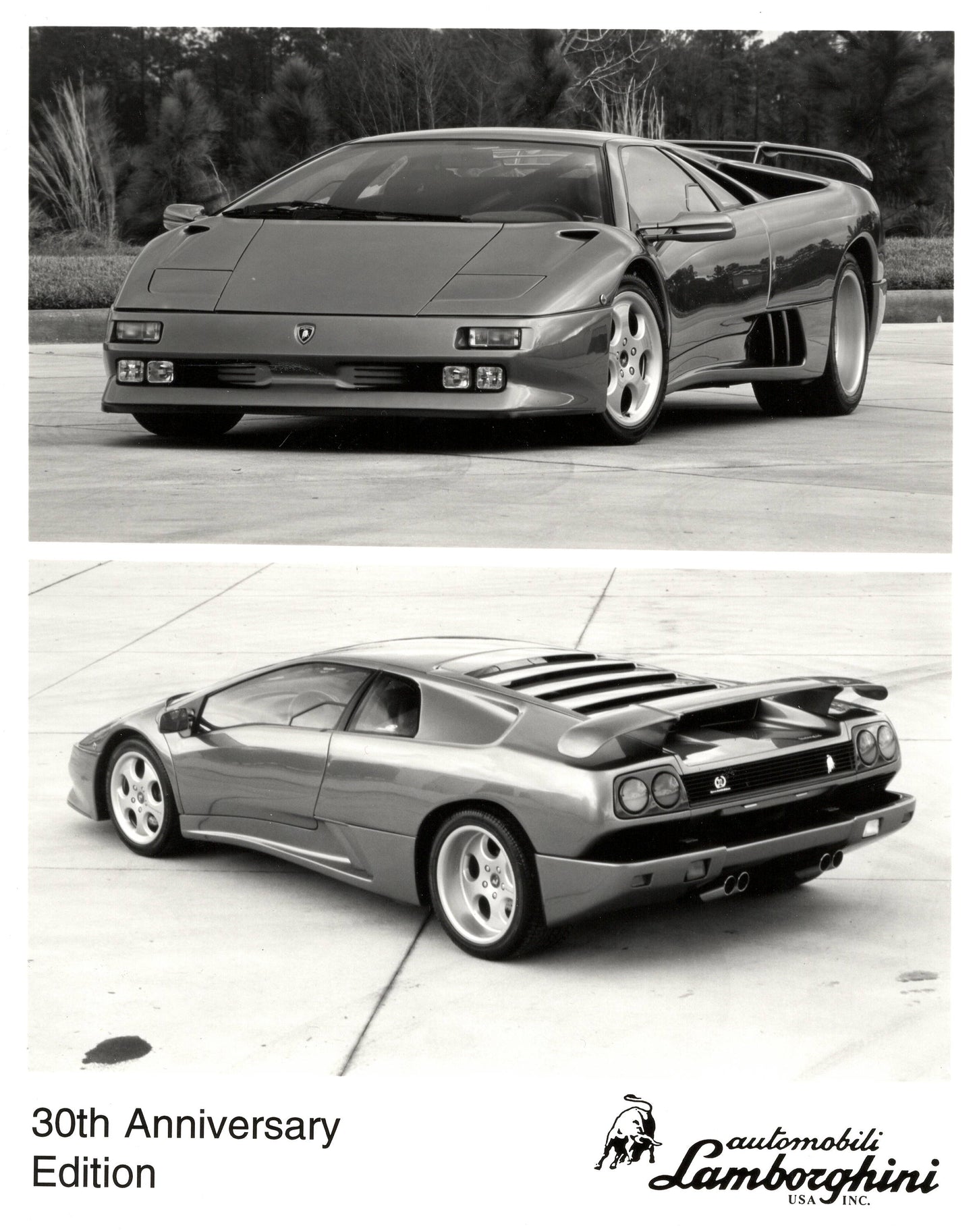 Lamborghini Diablo 30th Ammiversary Edition Press Photo