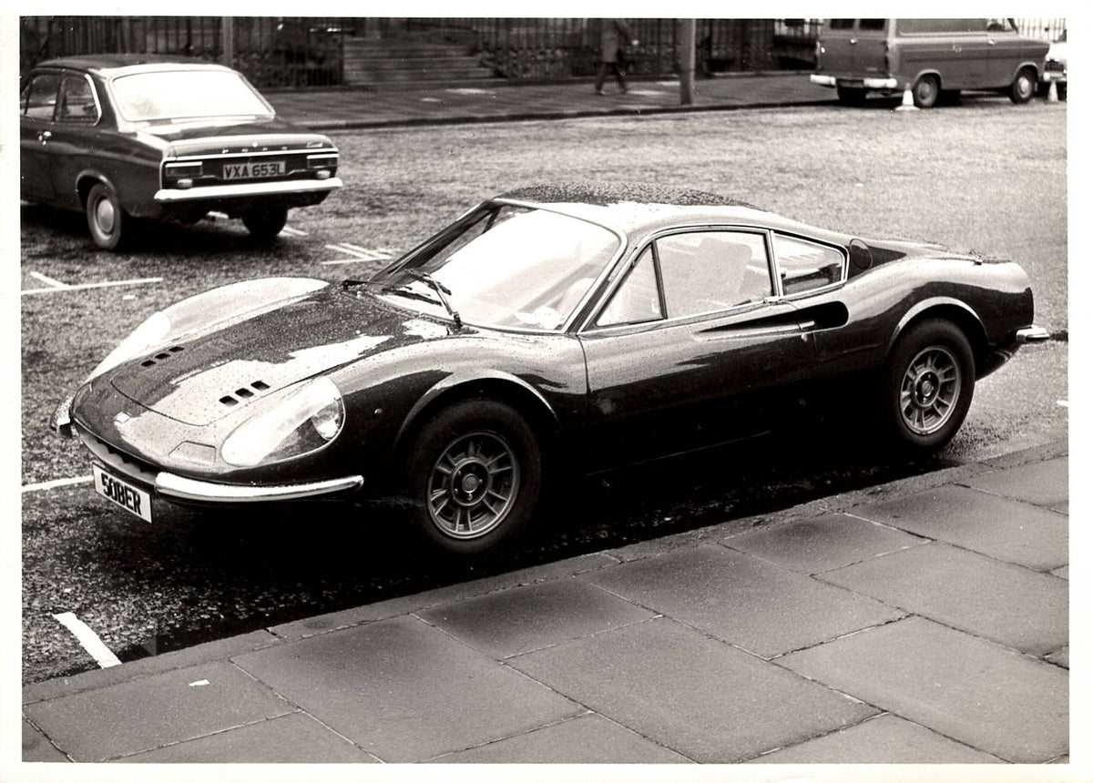 Ferrari 246 Dino GT London - 2 Photo Set