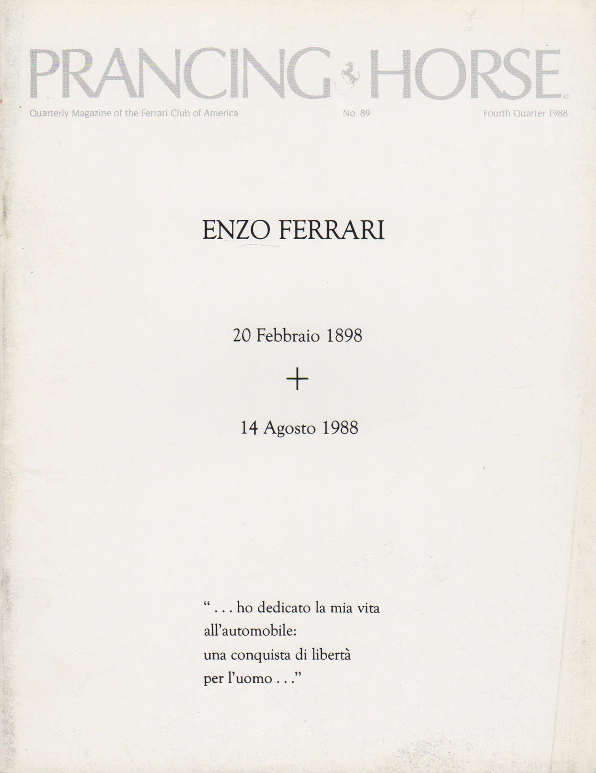 Prancing Horse magazine 089