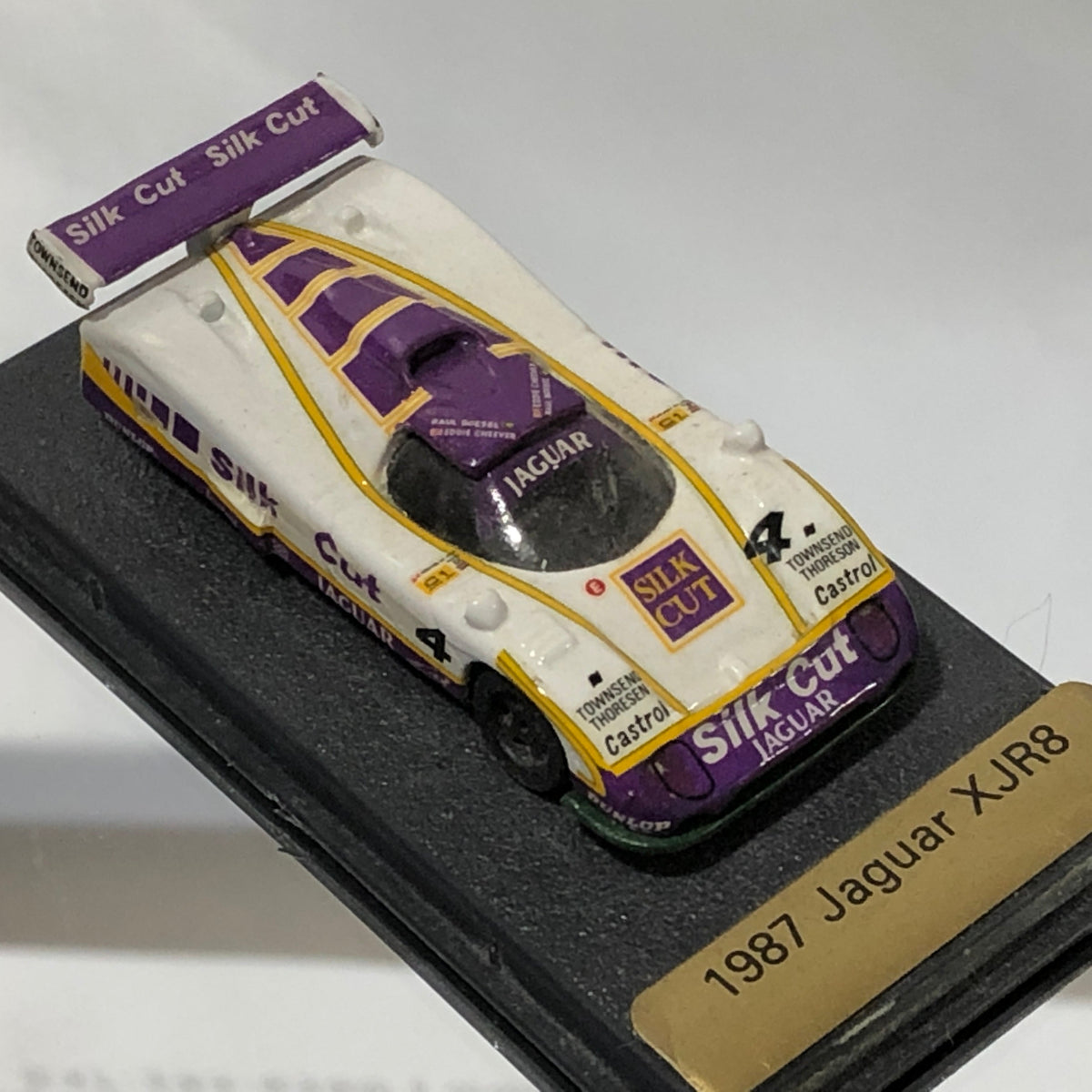 Jaguar XJR8 N 4 1987 Silk Cut by Bellini Piccolino 1:76 (/F)(No box)