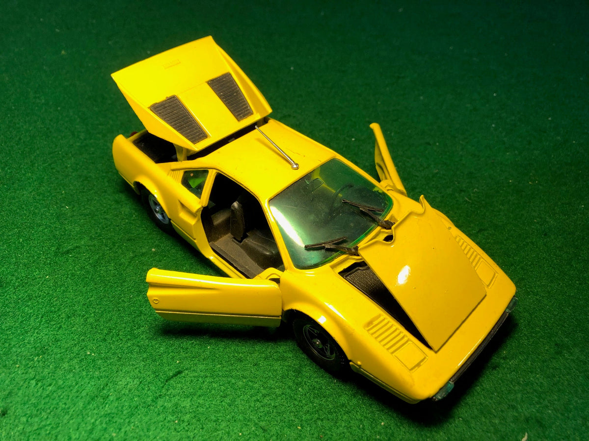 Ferrari 308 GTB Yellow by Polistil 1:25 (S661)(No box)