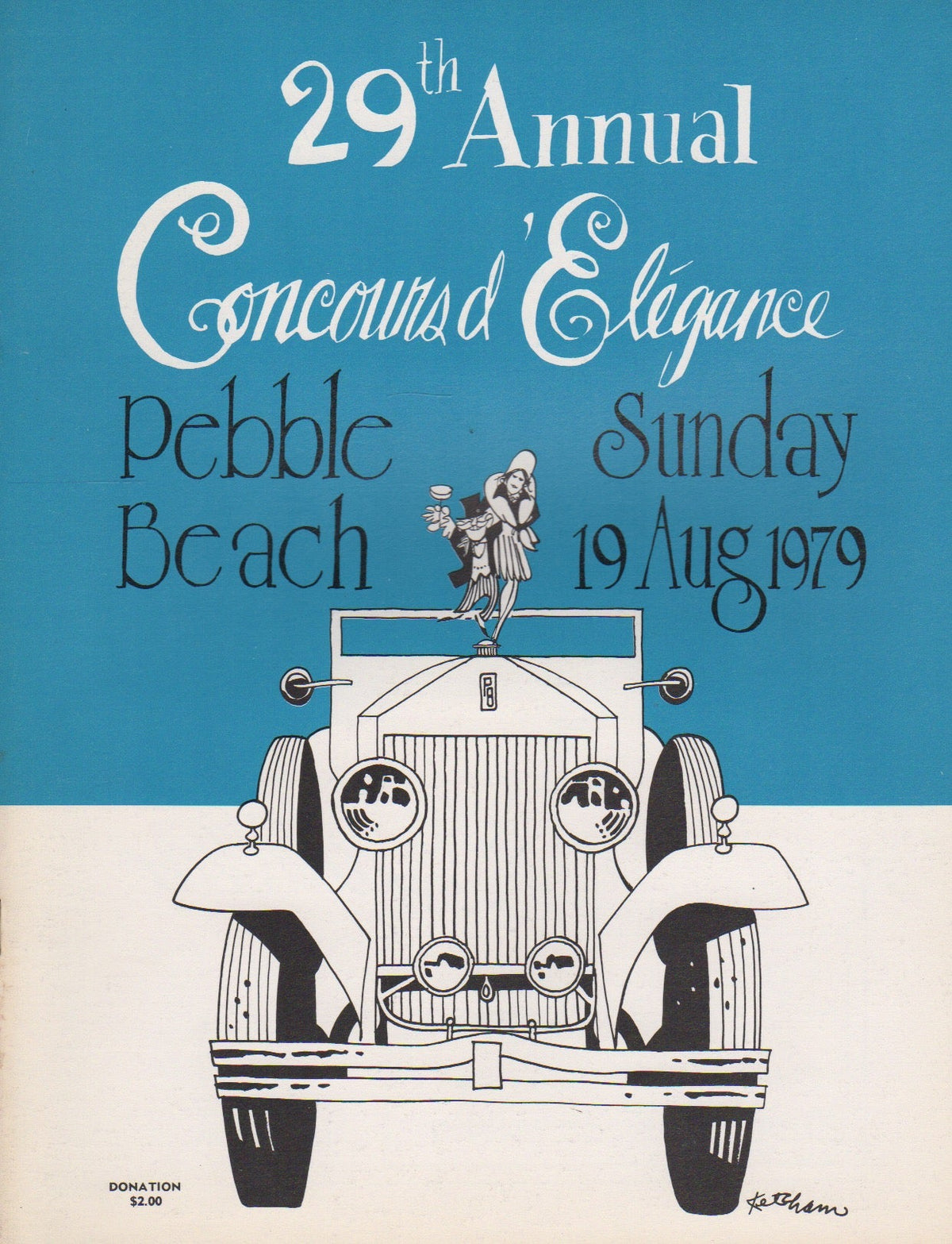 Pebble Beach Concours d'Elegance 1979 Program