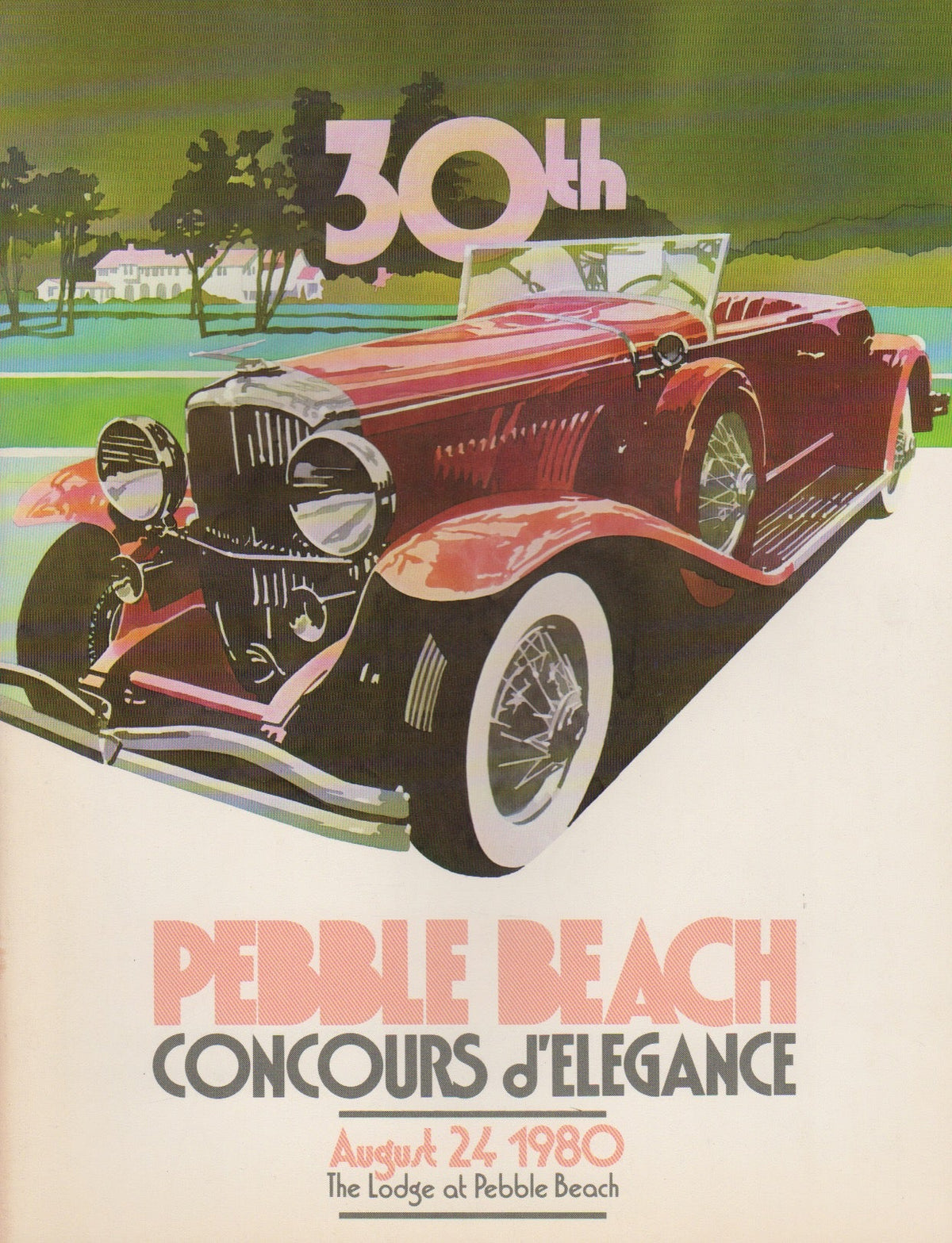 Pebble Beach Concours d'Elegance 1980 Program