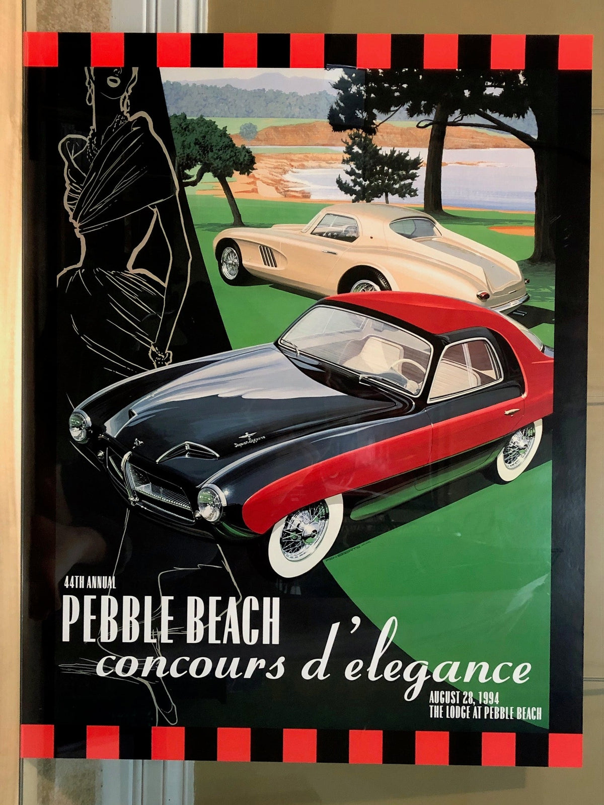 Pebble Beach Concours d'Elegance 1994 Event Poster